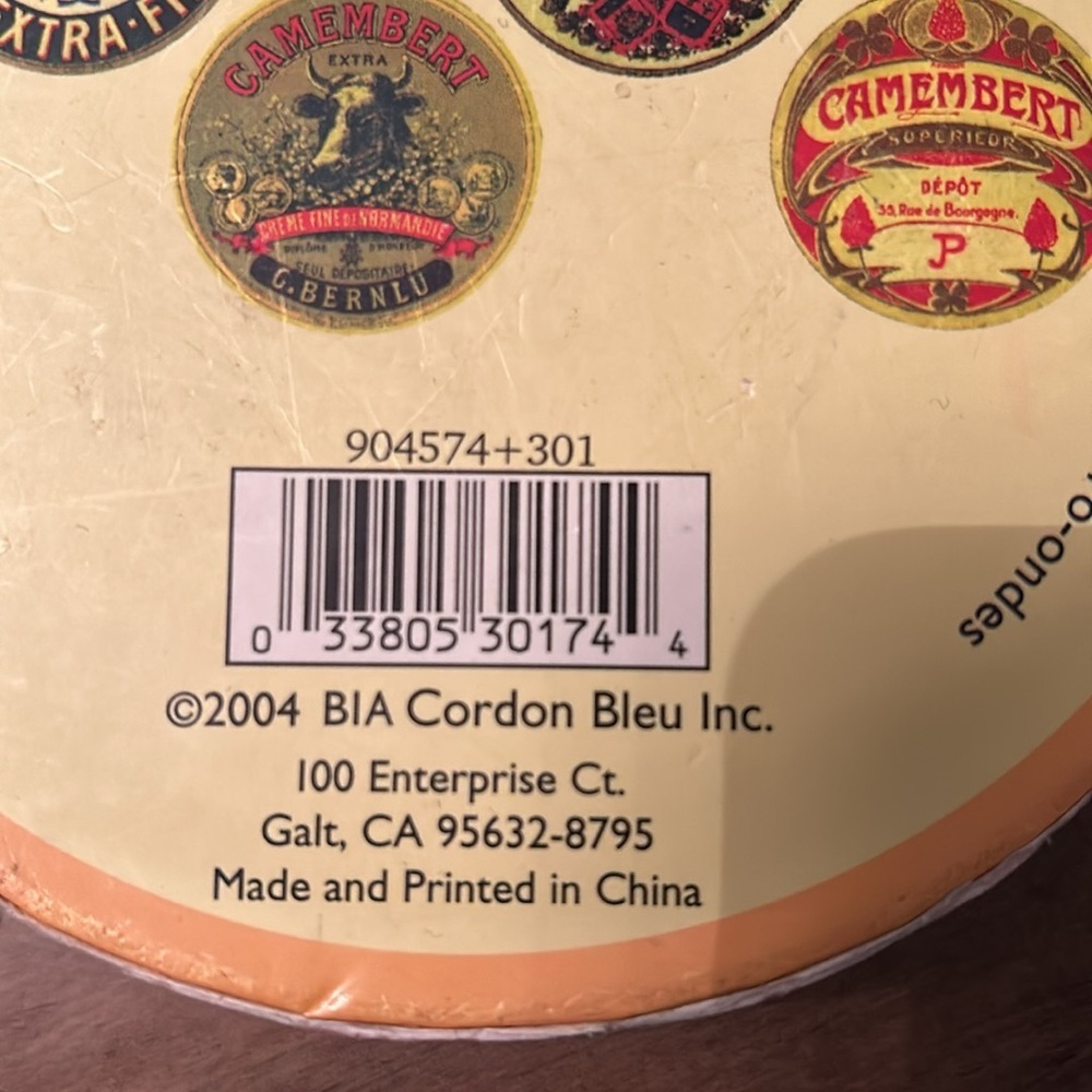 🔥🔥BIA Set of 4 Classic Camembert Canape Plates in the box - Picture 5 of 5